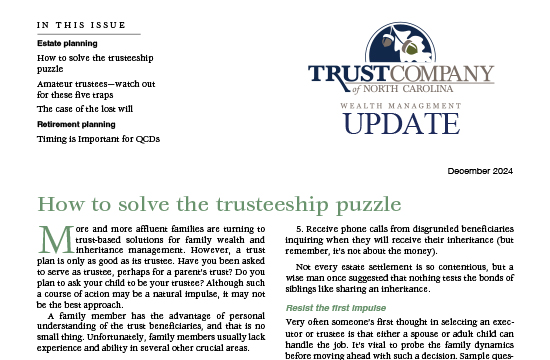 Newsletter Dec 2024
